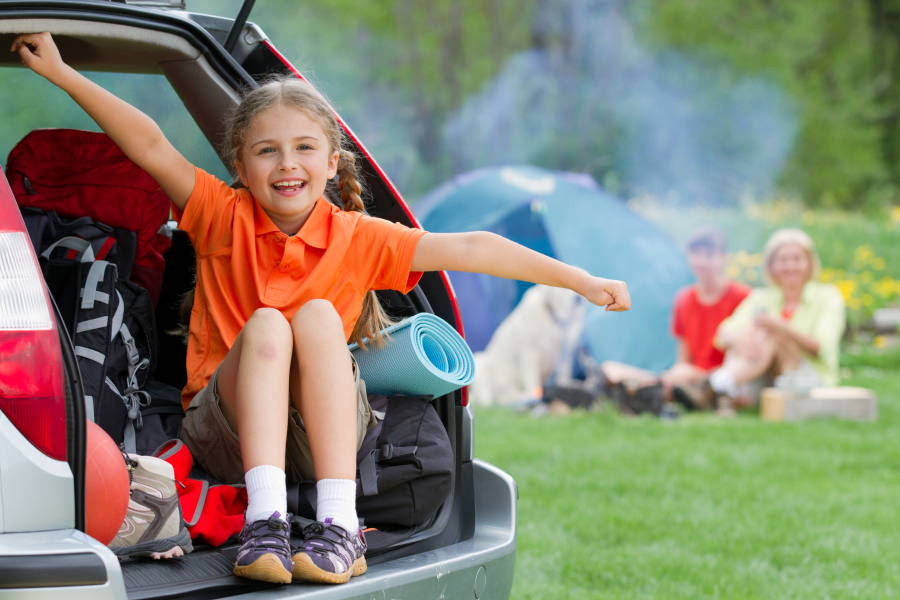 famille au camping Toulon 