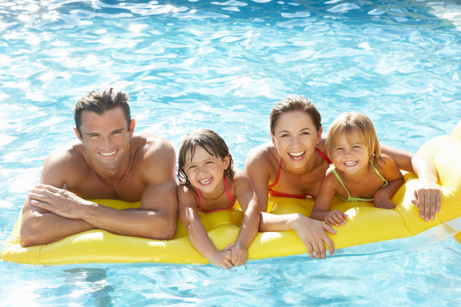 famille en camping Argelès