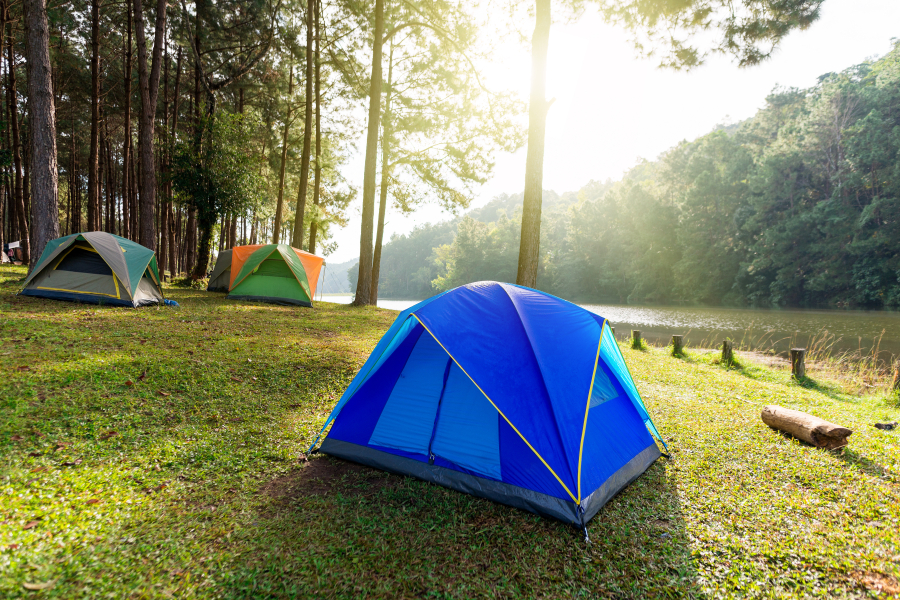 tente de camping ile Aix